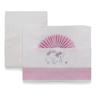 Set lenzuola lettino Set lenzuola lettino Italbaby 015 2010 0501 UNICORN completo Lilla (ord.min.1.00 unità)