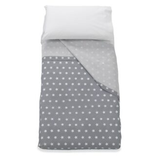 Set lenzuola lettino Set lenzuola lettino Italbaby 020 1008 005 STARLETTE completo Grey (ord.min.1.00 unità)