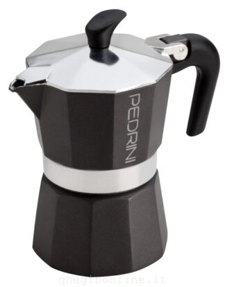 Caffettiera Caffettiera Pedrini 9113 AROMA COLOR Antracite (ord.min.1.00 unità)