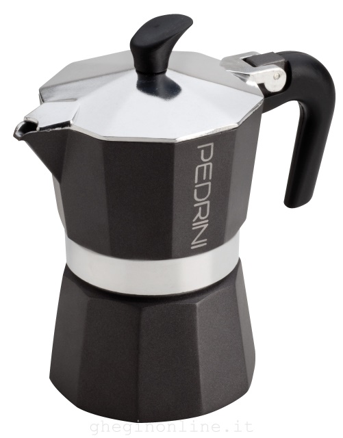 Caffettiera Caffettiera Pedrini 9113 AROMA COLOR Antracite (ord.min.1.00 unità)
