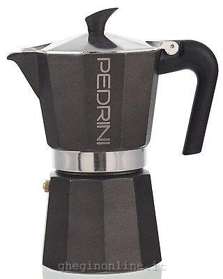 Caffettiera Caffettiera Pedrini 9114 AROMA COLOR Antracite (ord.min.1.00 unità)