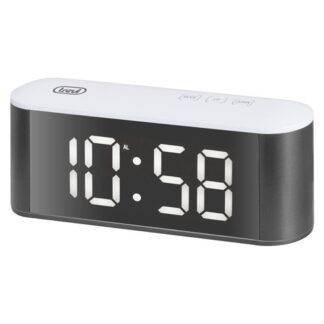 Sveglia Sveglia Trevi QS0088301 Ec 883 Bl Snooze White e Black (ord.min.1.00 unità)