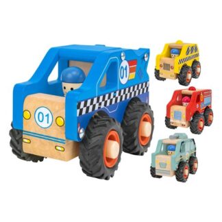 Prime attività Gioco prima infanzia Globo 41711 SIR WOOD Mezzi in Legno (ord.min.1.00 unità)