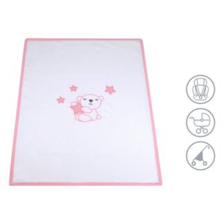Coperta carrozzina Coperta carrozzina Baby Idea PILCRS Rosa (ord.min.1.00 unità)