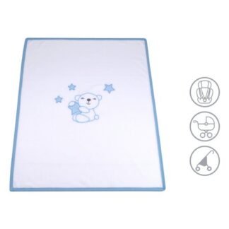Coperta carrozzina Coperta carrozzina Baby Idea PILCAZ Azzurro (ord.min.1.00 unità)