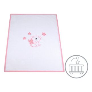 Coperta lettino Coperta lettino Baby Idea PILLRS Rosa (ord.min.1.00 unità)