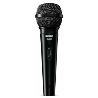Microfono a filo Microfono a filo Shure SV200A SV SERIES Black (ord.min.1.00 unità)