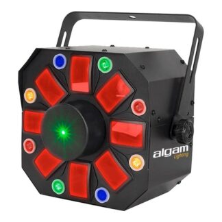 Effetti luce disc jockey Effetti luce disc jockey Algam Lighting 18700123 PHEBUS 2 Black (ord.min.1.00 unità)