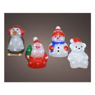 Decorazione luminosa Natale Decorazione luminosa Natale Kaemingk 491213 LUMINEO Personaggio Natale (ord.min.1.00 unità)