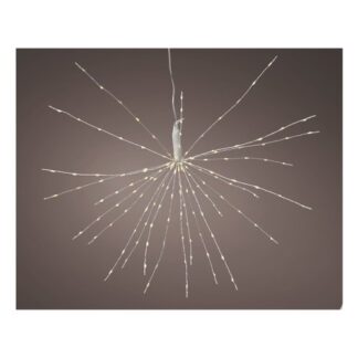 Sagoma luminosa Natale Sagoma luminosa Natale Kaemingk 493632 LUMINEO Ramo 32 fili Silver (ord.min.1.00 unità)