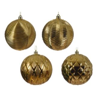Pallina albero Natale Pallina albero Natale Kaemingk 024401 Assortito Light gold (ord.min.1.00 unità)