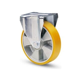 Ruota industriale Ruota industriale Avo Valsecchi 06153 VULKOLAN 37A Silver e Giallo (ord.min.1.00 unità)