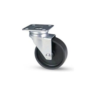 Ruota mobile Ruota mobile Avo Valsecchi 15176 220T Zincato e Nero (ord.min.1.00 unità)
