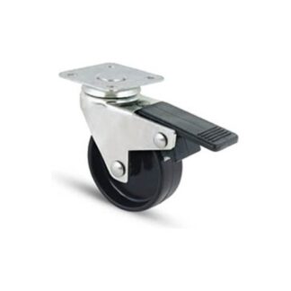 Ruota mobile Ruota mobile Avo Valsecchi 15224 200TBBIS Zincato e Nero (ord.min.1.00 unità)
