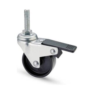 Ruota mobile Ruota mobile Avo Valsecchi 17221 200TBBIS Zincato e Nero (ord.min.1.00 unità)
