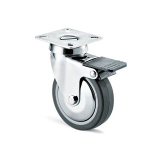 Ruota mobile Ruota mobile Avo Valsecchi 13798 220CBIS Cromo e Grigio (ord.min.1.00 unità)