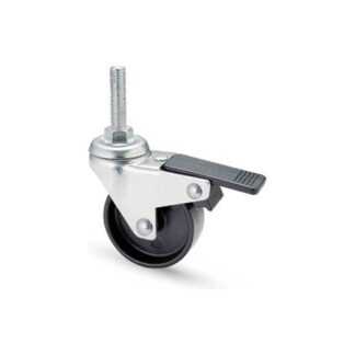 Ruota mobile Ruota mobile Avo Valsecchi 17329 200TBBIS Zincato e Nero (ord.min.1.00 unità)