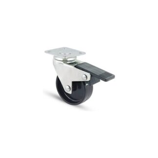 Ruota mobile Ruota mobile Avo Valsecchi 15225 200TBBIS Zincato e Nero (ord.min.1.00 unità)