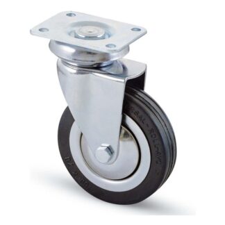 Ruota mobile Ruota mobile Avo Valsecchi 13795 155 Cromo e Nero (ord.min.1.00 unità)