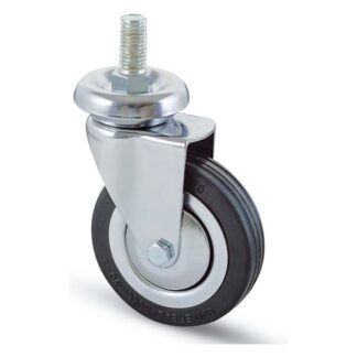 Ruota mobile Avo Valsecchi 16177 155B Cromo e Nero Ruota mobile (ord.min.1.00unità)