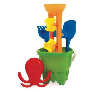 Set gioco sabbia Adriatic 1163 Set secchiello mare con accessori Set sabbia (ord.min.1.00unità)