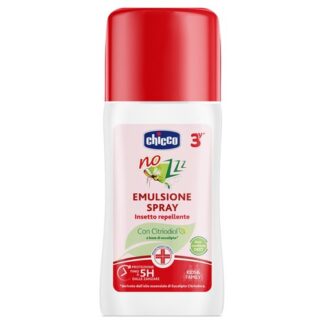 Antizanzare Emulsione spray anti zanzare repellente 100 ml Chicco 00011632000000 Z (ord.min.1.00 unità)