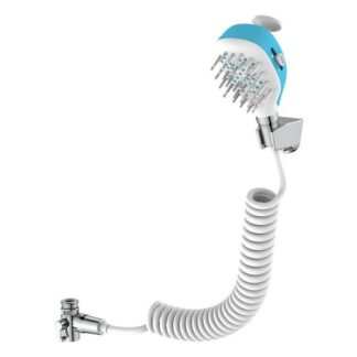 Doccetta Doccetta Idro Bric SAPDUP0082AZ Duplex Lucky 2F con tubo 200 cm Bianco (ord.min.1.00 unità)