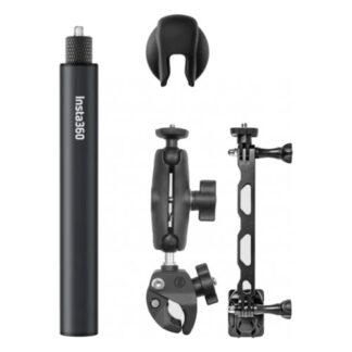 Supporto action cam Supporto action cam Insta360 935312 Motorcycle Bundle Black (ord.min.1.00 unità)