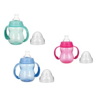 Biberon Biberon Nuby NV03001 educativo Assortito (ord.min.1.00 unità)
