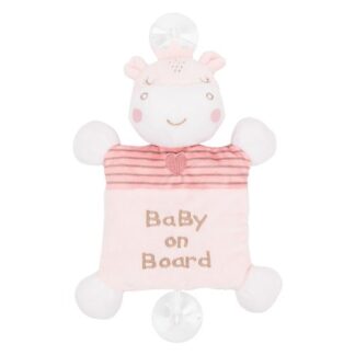 Peluche Peluche Kikka Boo 31201010352 BABY ON BOARD Hippo Dreams Rosa (ord.min.1.00 unità)