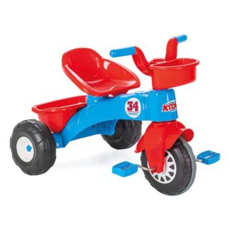 Triciclo Biemme Bcs 1376R ATOM Rosso e Azzurro Triciclo (ord.min.1.00unità)