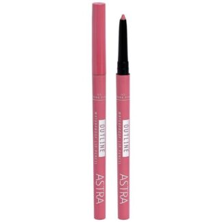 Matite labbra Matita labbra Astra Outline waterproof lip pencil 02 Think Pink (ord.min.1.00 unità)