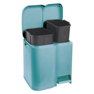 Pattumiera differenziata Pattumiera differenziata Tontarelli 810520570V AURORA Patty 2 Azzurro (ord.min.1.00 unità)