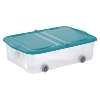 Contenitore Tontarelli 8035298ACG STOCK BOX sottoletto con ruote Verde Contenitore salvaspazio (ord.min.1.00unità)