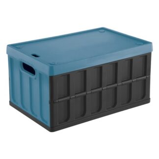 Contenitore salvaspazio Contenitore Tontarelli 8034118704 CARGO pieghevole con coperchio Nero (ord.min.1.00 unità)