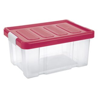 Contenitore salvaspazio Contenitore Tontarelli 8035636ACH PUZZLE BOX con ruote Ciliegia (ord.min.1.00 unità)
