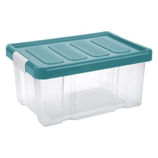 Contenitore salvaspazio Contenitore Tontarelli 8035636ACG PUZZLE BOX con ruote Verde (ord.min.1.00 unità)