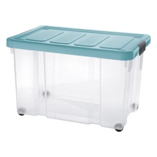Contenitore salvaspazio Contenitore Tontarelli 8035640ACG PUZZLE BOX con ruote Verde (ord.min.1.00 unità)