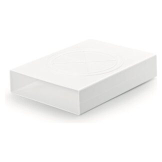 Raccordo tubo cappa Raccordo tubo cappa Airforce AFC4021003 rettangolare plastica Bianco (ord.min.1.00 unità)