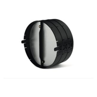 Deflettore cappa Deflettore cappa Airforce AFC4043064 valvola antiritorno tripla Nero (ord.min.1.00 unità)