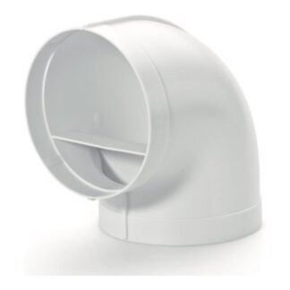 Curva cappa Curva cappa Airforce AFC4052015 90 verticale per tubo tondo Bianco (ord.min.1.00 unità)