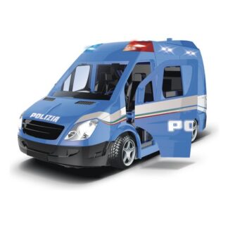 Auto modello Automodello Re. El Toys 0338 POLIZIA Unità Mobile con luci e suoni (ord.min.1.00 unità)