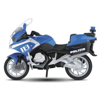 Modellino moto Re. El Toys 0337 POLIZIA Moto con luci e suoni Modellino moto (ord.min.1.00unità)