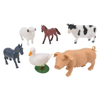 Animali giocattolo Globo 41705 W’TOY Set animali della Fattoria Assort Set animali giocattolo (ord.min.1.00unità)