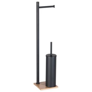 Colonna attrezzata WC Colonna WC Gedy TA3241 TANIA Bamboo e Nero (ord.min.1.00 unità)