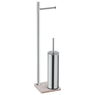 Colonna attrezzata WC Colonna WC Gedy TA3203 TANIA Cromo e Beige (ord.min.1.00 unità)