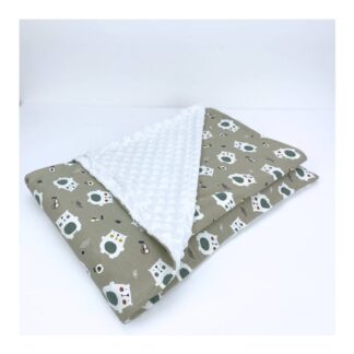 Coperta lettino Coperta lettino Baby Idea PLOB Orso beige (ord.min.1.00 unità)