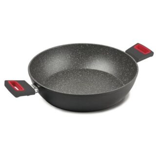 Tegame Tegame Ghidini Cipriano 2282 VIVÀ Grigio e Rosso (ord.min.1.00 unità)