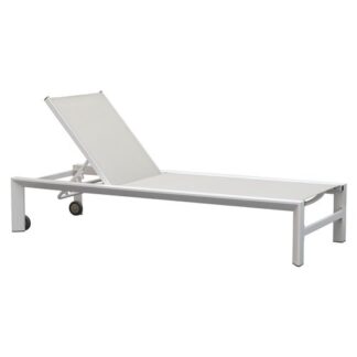 Lettino prendisole Lettino prendisole Amicasa BHR 1073KD TROPEA Bianco e Grigio (ord.min.1.00 unità)