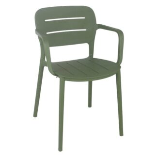 Sedia con braccioli da esterno Sedia con braccioli Amicasa PP 831 CRETA Verde (ord.min.1.00 unità)